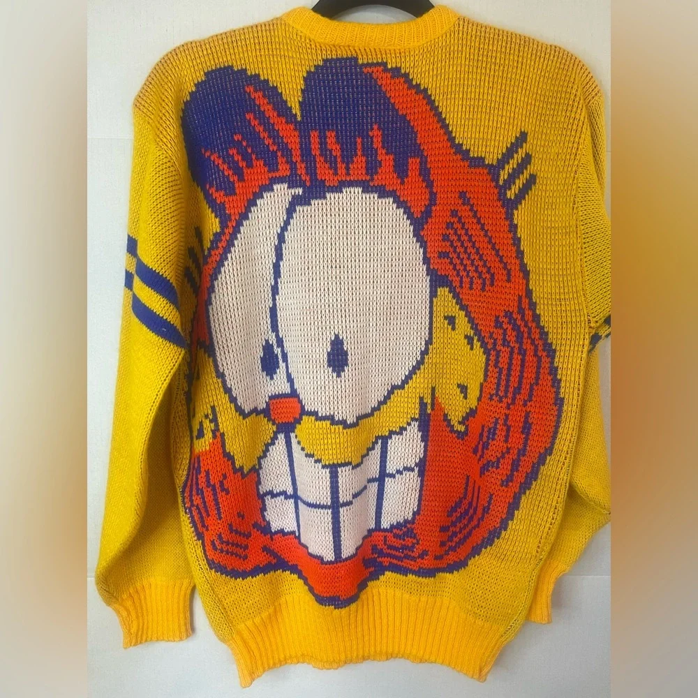 SOLD-Rare Vintage 1973 Garfield, The big cat sweater - Picture 5 of 9